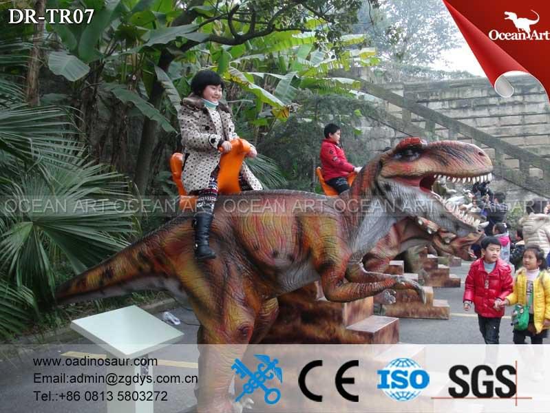Dinosaur Playground Equipment Theme Park Dinosaur Ride For Sale
