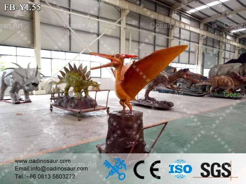 large fiberglass dinosaur