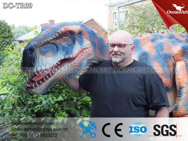 Realistic life size dinosaur costume for sale, Buy adult dinosaur suit