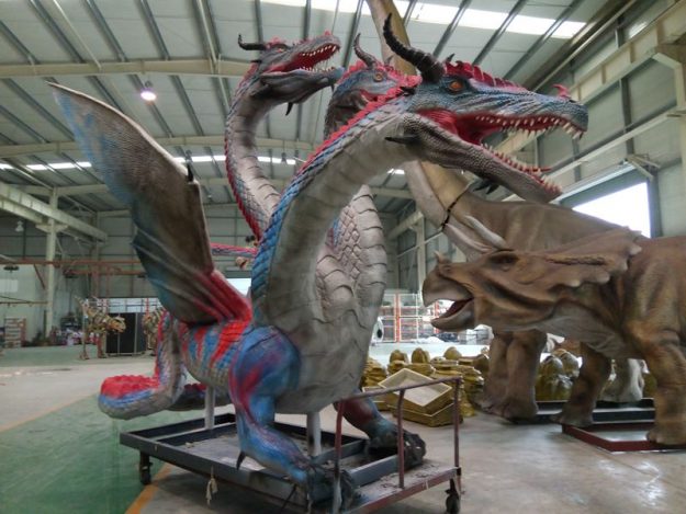 Animatronic dragon