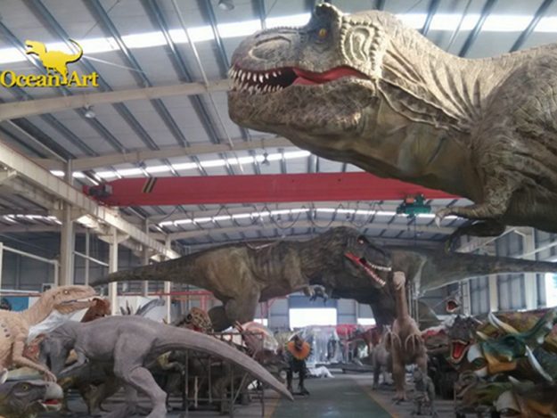 animatronic dinosaur factory