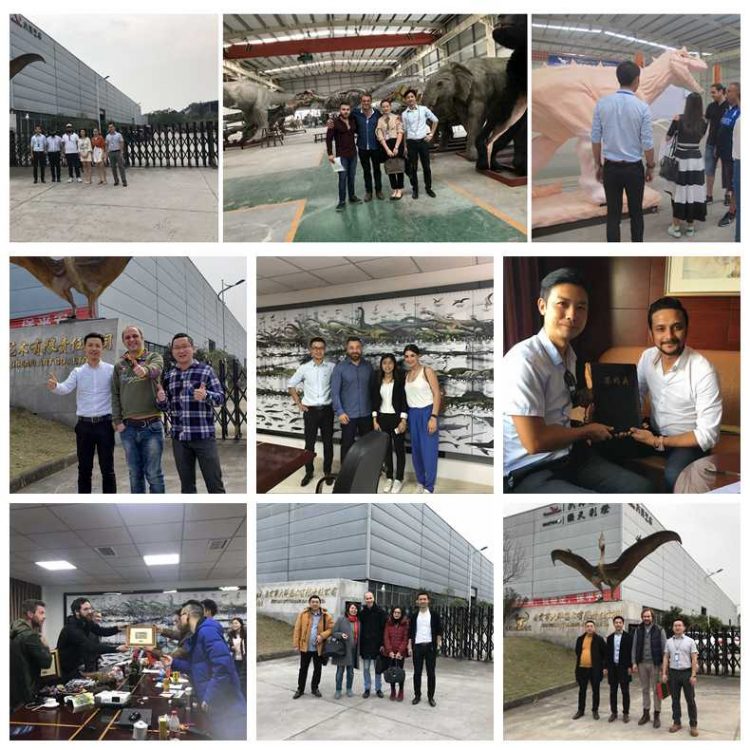 Customers visit our factory