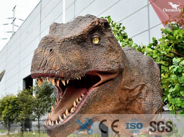 Parque Jurássico Qality Alta Animatronic Dinossauro Rei - China Animatronic Dinossauro  Rei e Dinossauro Rei preço